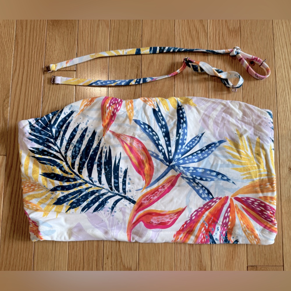 Calia bandeau bikini top